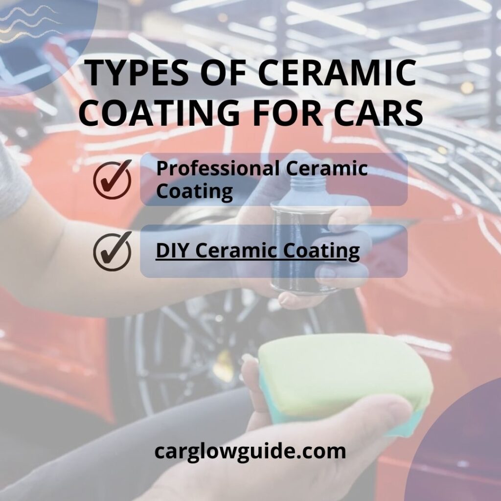 Types of Ceramic Coating for Cars